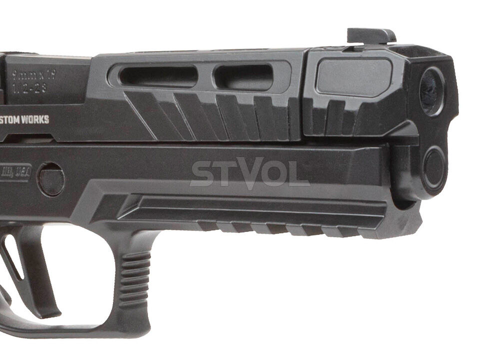Пистолет спортивный Sig Sauer P320 Spectre Comp Blackout OR 9мм Фото 4
