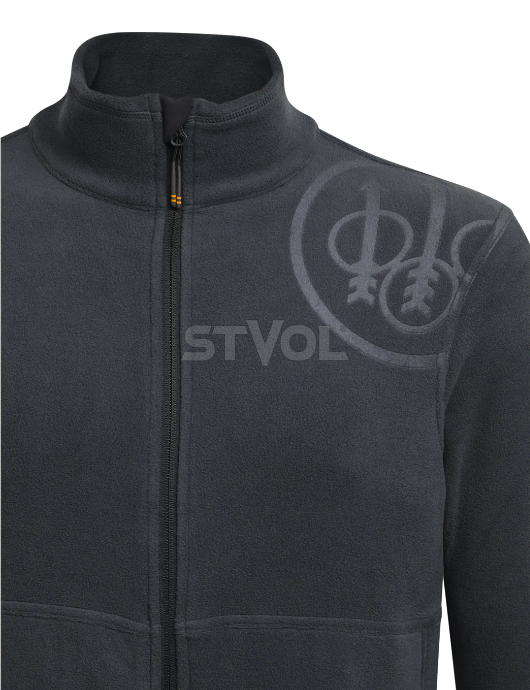 Кофта флісова HP Logo Full Zip "Beretta" (ebony) фото 2