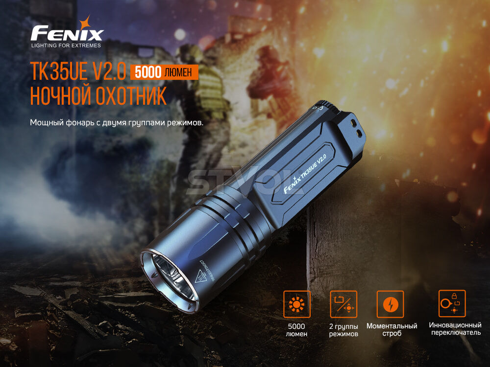 TK35UEV20 Ліхтар ручний Fenix фото 6