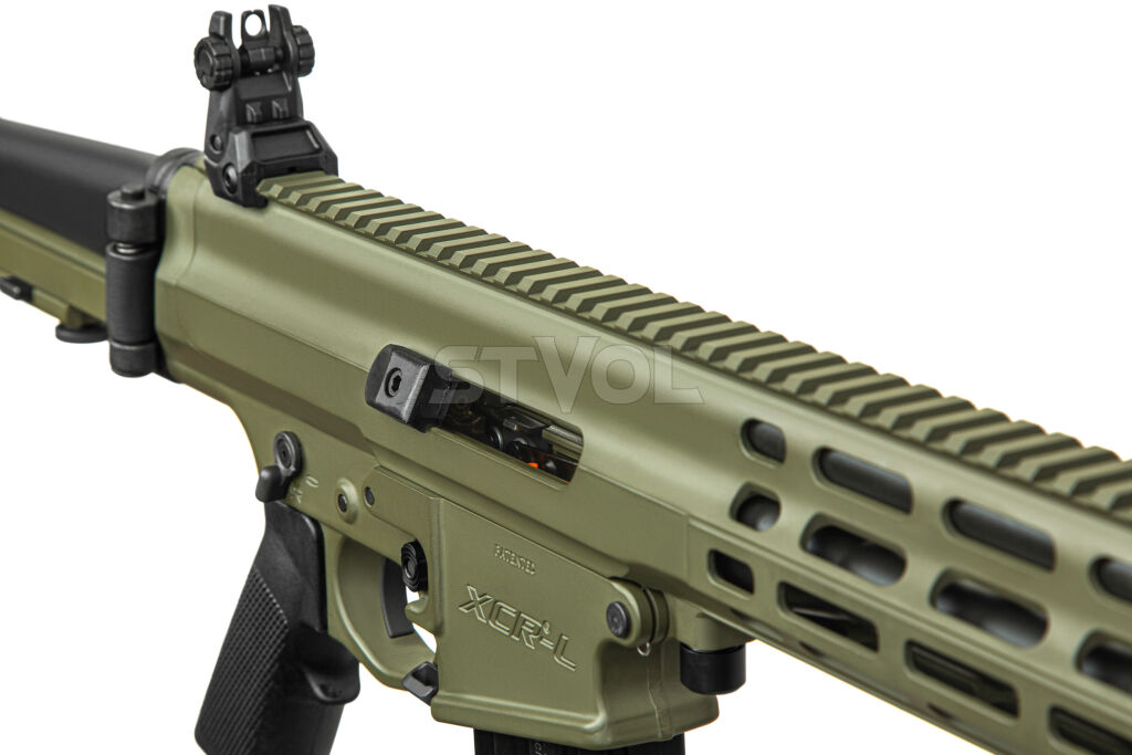 Карабин нарезной Robinson XCR-L 223REM 16" Gas Piston 1:7 Lightweight M-Lok Green Фото 5