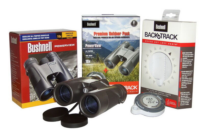 Бинокль Bushnell 10x42" Powerview" +backtrack Фото 2