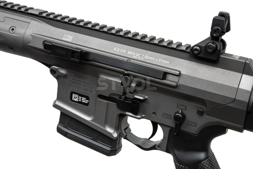 Карабін нарізний LWRC REPR MKII 308 WIN 20'' Tungsten Grey фото 12