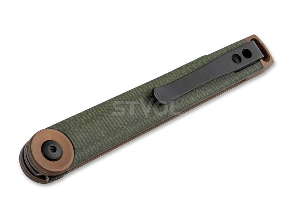 Нож Boker Plus "Kaizen Green Canvas Micarta" Фото 2
