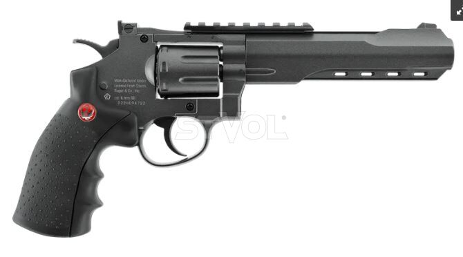 Страйкбольний револьвер Umarex Ruger Super Hawk 6" фото 3