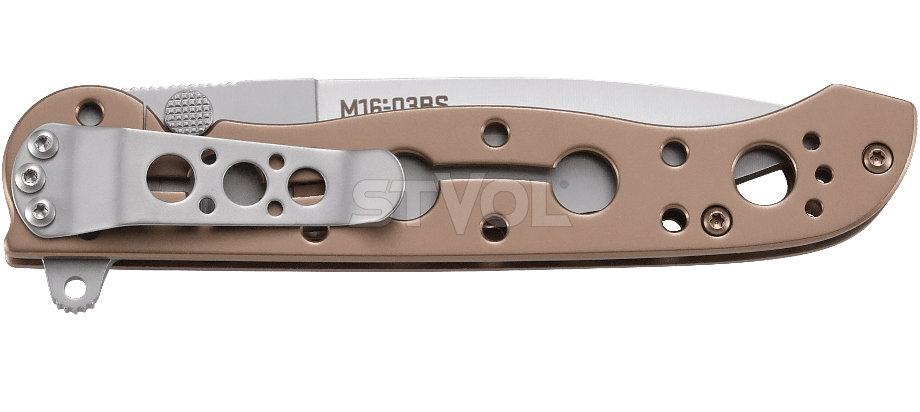 Ніж CRKT "M16 Bronze/Silver" фото 3