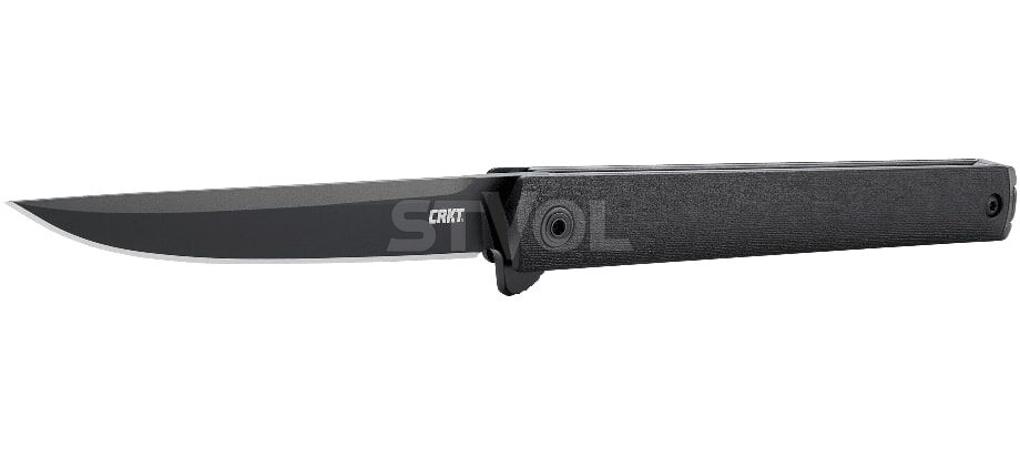 Нож CRKT "CEO Black", флиппер, чёрный Фото 7
