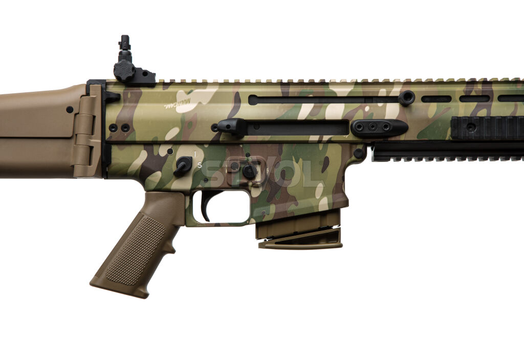 Карабін нарізний FN SCAR 17S NRCH MULTI-CAM кал.308 WIN фото 2