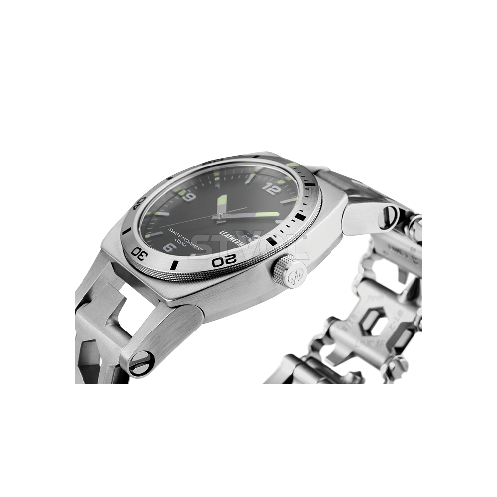 Годинник-браслет Leatherman Tread Tempo (срiбло) фото 6