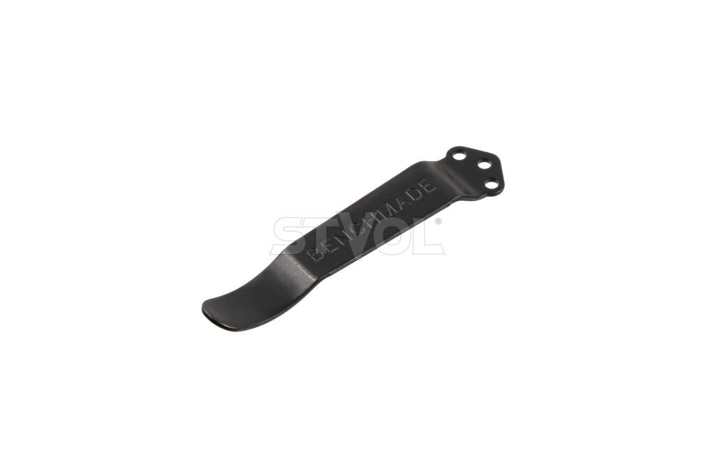 Кліпса для ножів Benchmade, 3 гвинта, standard carry, чорна фото
