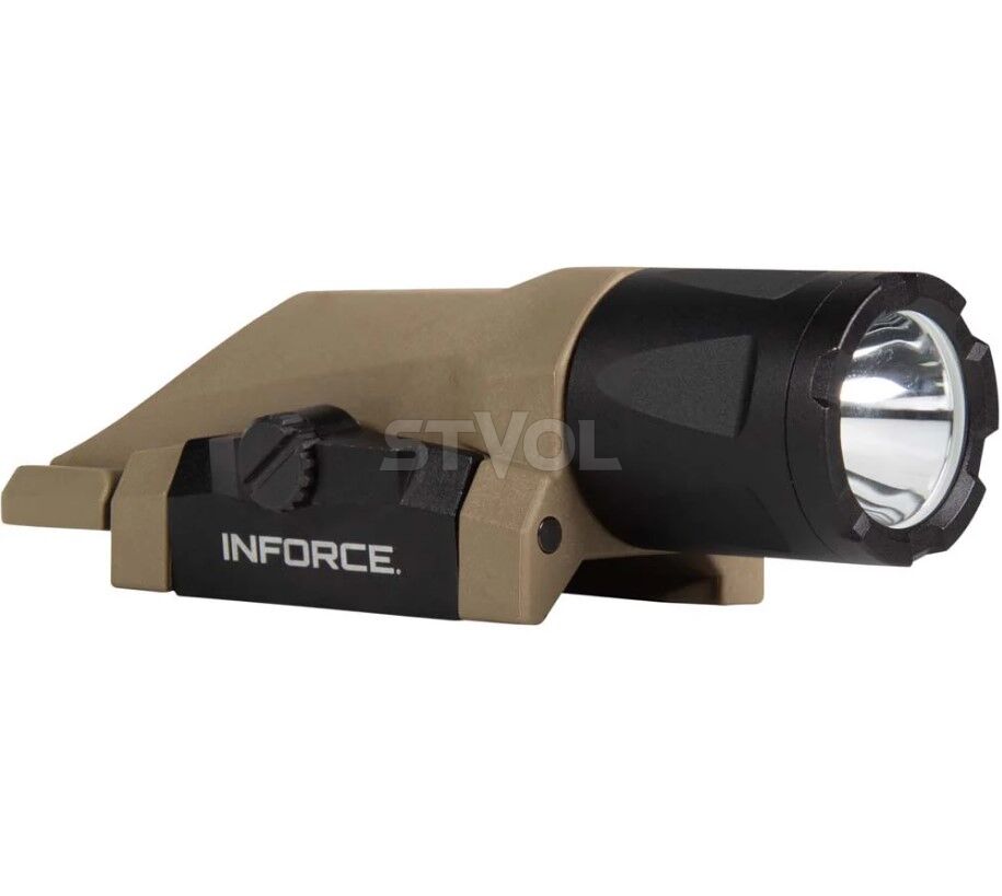 Підствольний ліхтарик INFORCE WML, FDE, Primary LED: White; Secondary LED: IR Gen3 фото