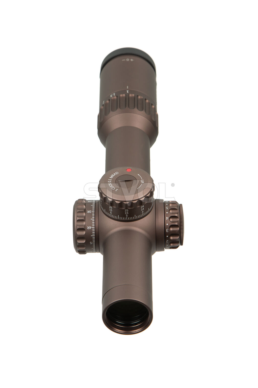 Прицел оптический Vector Optics Continental X10 1-10x28 (34 мм) ED FFP illum. VET-CTR FDE Фото 4