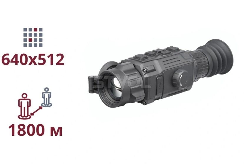Тепловізійний приціл AGM RATTLER V2 TS35-640 фото