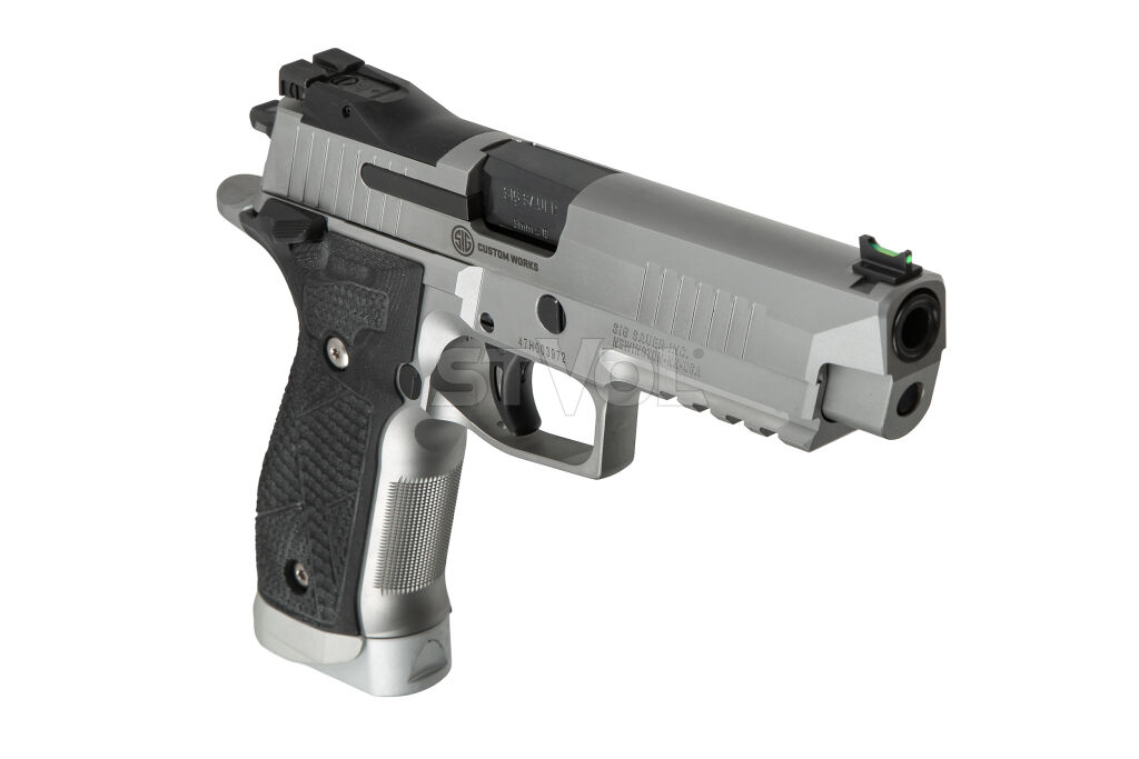Пистолет спортивный Sig Sauer P226 XFIVE 9MM, 5IN, STAINLESS, BLACK G10, (3) 20RD STEEL MAG, MAGWELL Фото 3