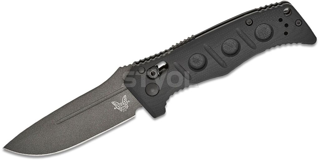 Нож Benchmade "Sibert Mini Auto Adamas", черный