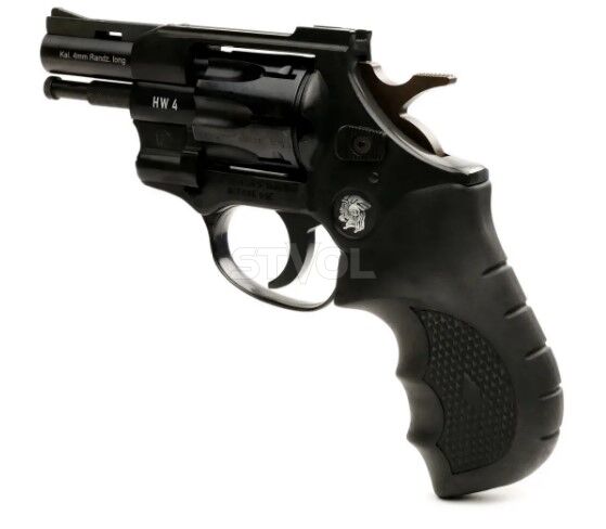 Револьвер под патрон флобера Weihrauch HW4, кал.4, 2,5" Combat grip Фото 4