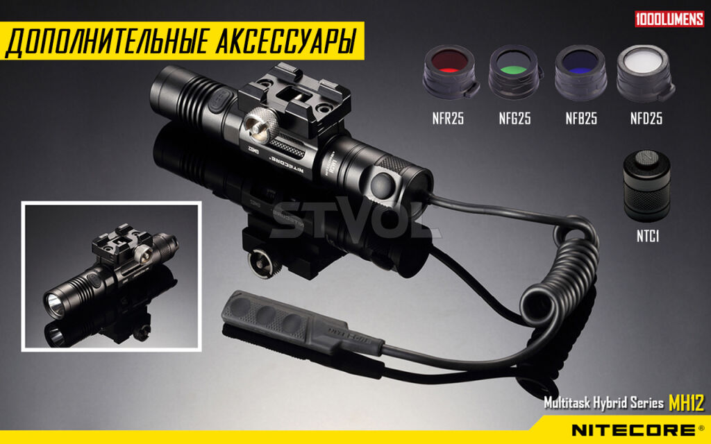 Ліхтар Nitecore MH12 фото 7