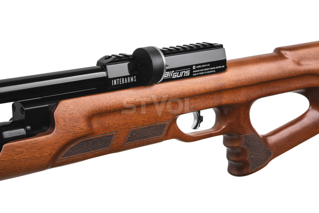 Пневматична Редукторна PCP гвинтівка  Aselkon MX9 Sniper Wood  кал. 4.5 фото 7