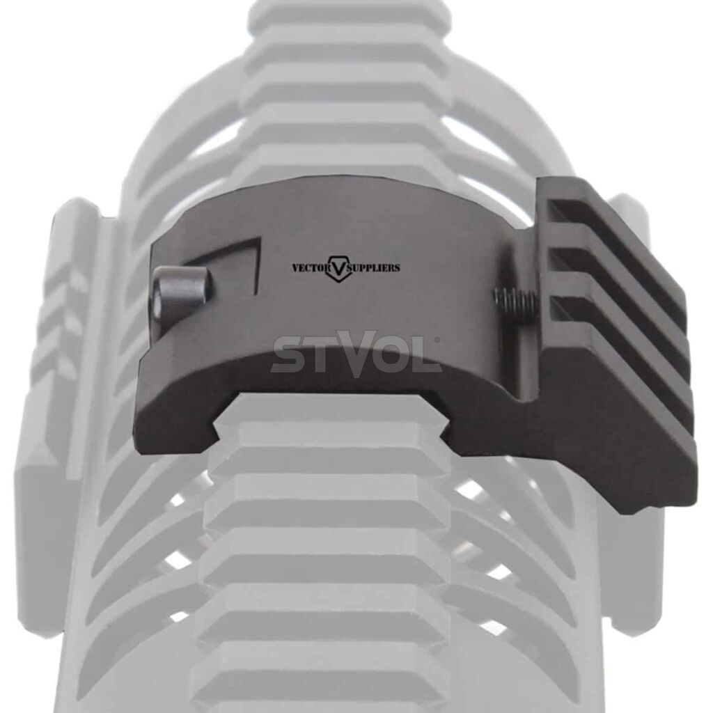 Планка Vector Optics угловая низкая 45 Picatinny со скруглением Фото 6