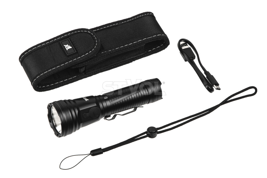 Тактичний ліхтар TFX Propus 3500,  заряджається, 3500/1400/40 фото 4