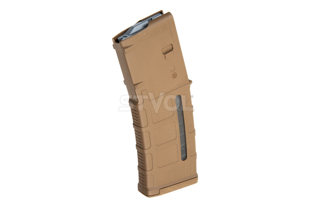 MAG556-MCT Магазин Magpul PMAG 30 AR/M4 GEN M3 Window FDE, 5.56x45 Фото 3