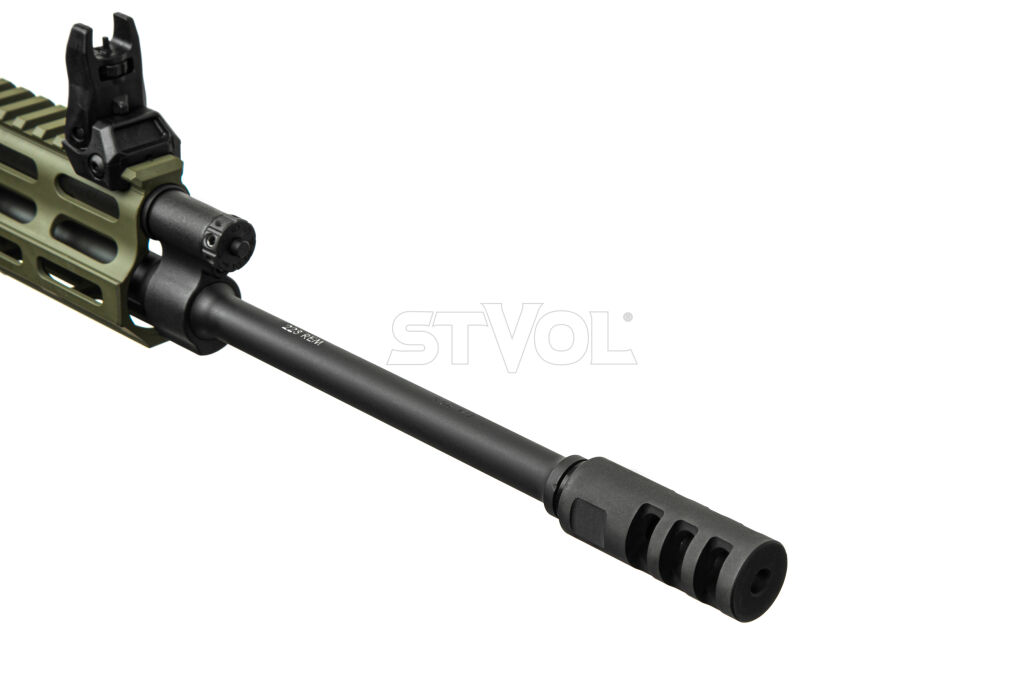 Карабин нарезной Robinson XCR-L 223REM 16" Gas Piston 1:7 Lightweight M-Lok Green Фото 7