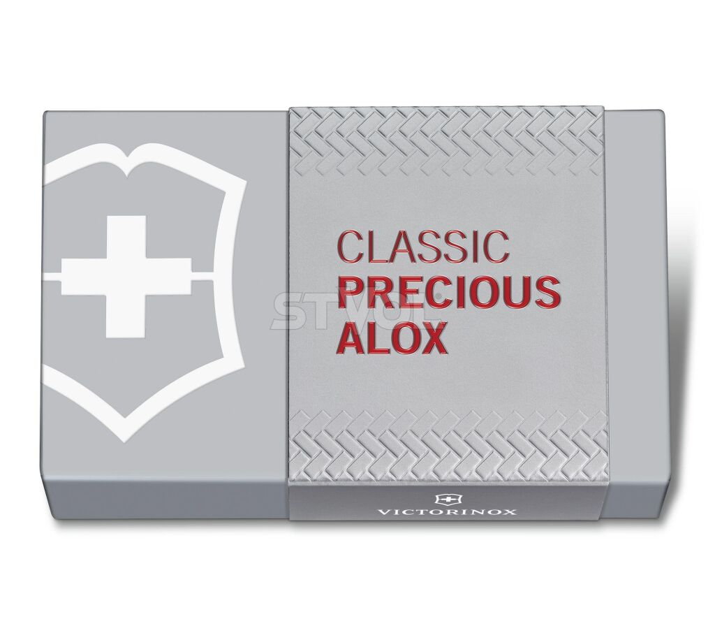 Ніж Victorinox Classic SD Precious Alox Iconic Red фото 5