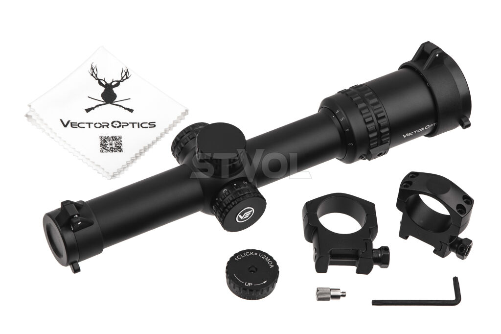 Прицел оптический Vector Optics Grimlock 1-6x24 (30 мм) Illum. GenII SFP Фото 3