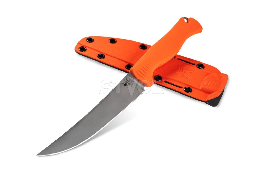 Benchmade "Meatcrafter", orange, santoprene фото
