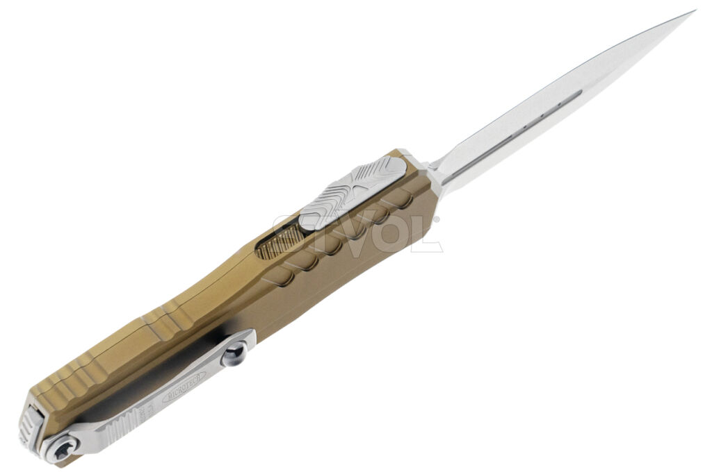 Ніж Microtech Cypher II D/E OTF, Apoc, руків'я tan фото 2