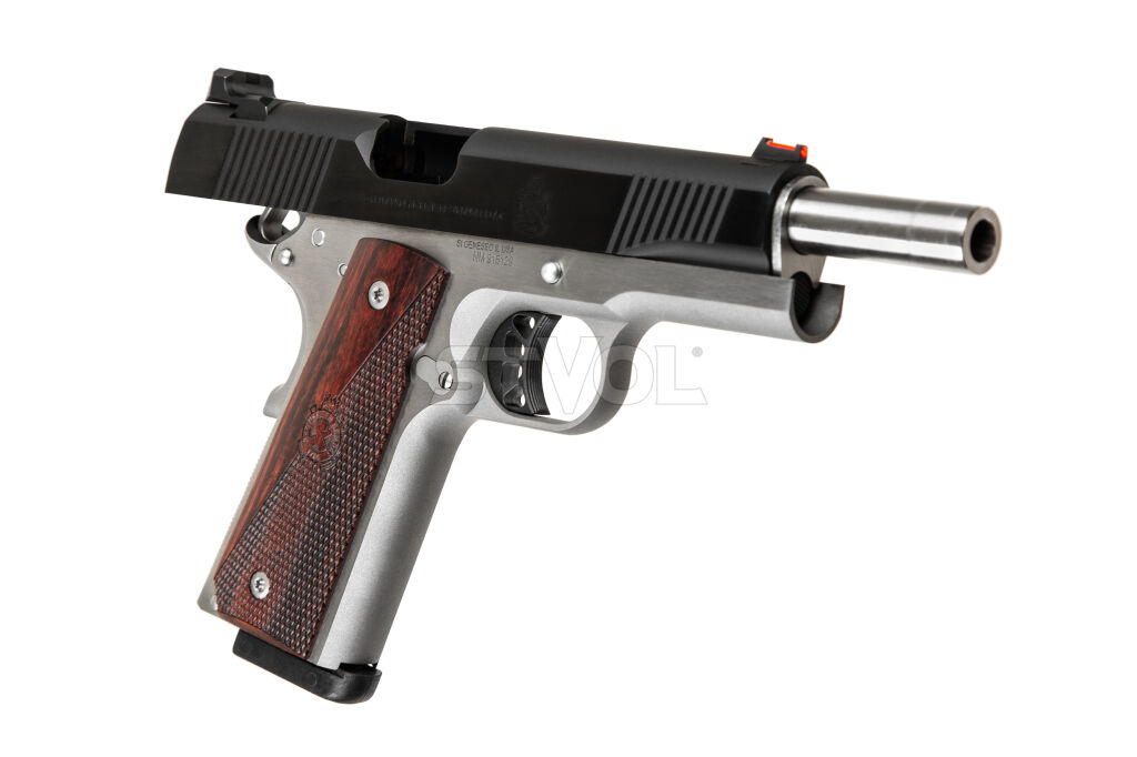 Пистолет спортивный Springfield 1911 Ronin 9mm 5" Stainless Фото 11