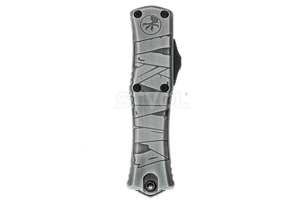 Нож Microtech Hera II Mini D/E OTF, Signature Brushed Metal Mummy Фото 7