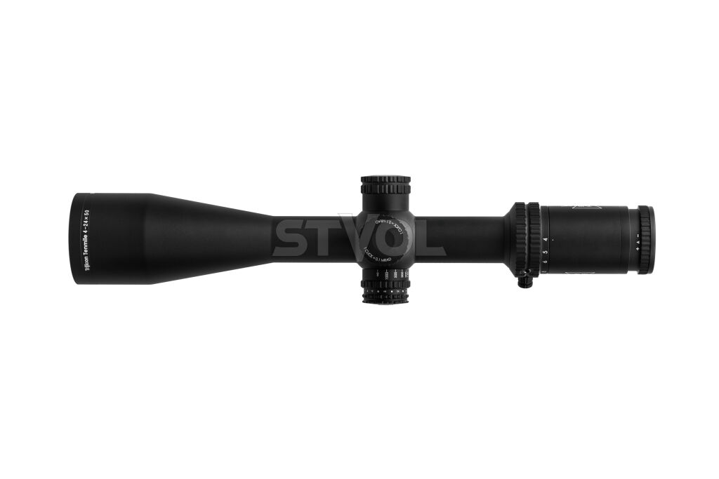 Приціл оптичний TRIJICON Tenmile 4-24x50 (30 мм) illum. MRAD Ranging Crosshair SFP Red фото 3