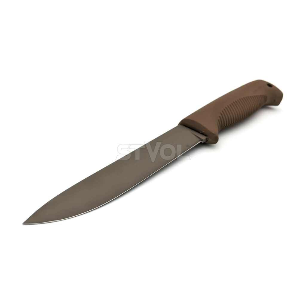 Нож Peltonen M95, покрытие cerakote FDE, coyote, coyote композитный чехол Фото 4