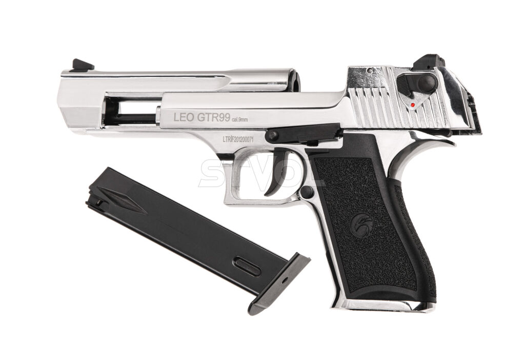 Пістолет сигнальний Carrera Arms "Leo" GTR99 Shiny Chrome фото 3