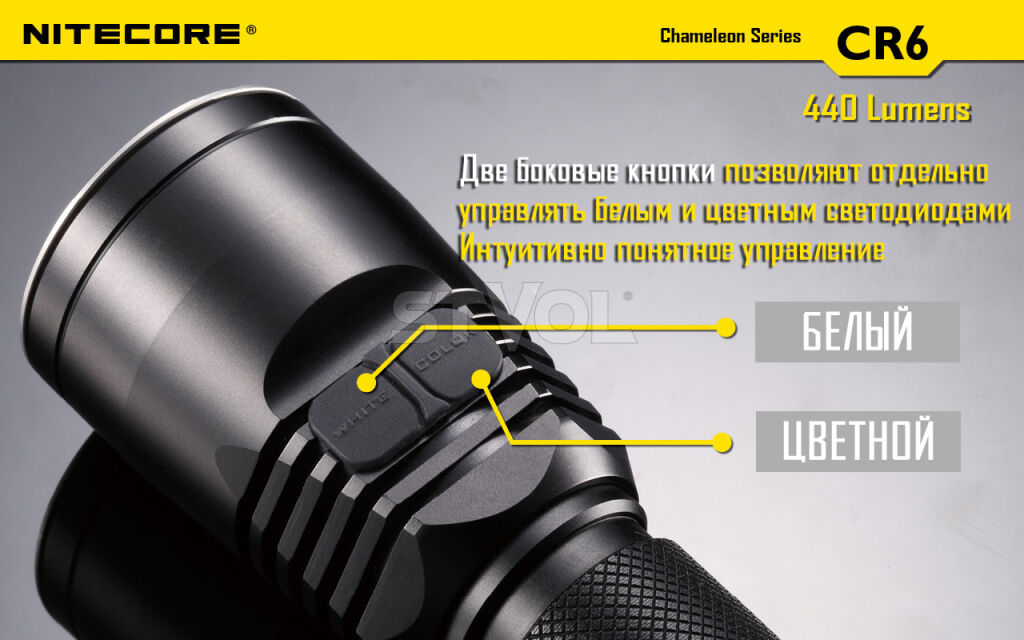 Ліхтар Nitecore CR6 фото 4