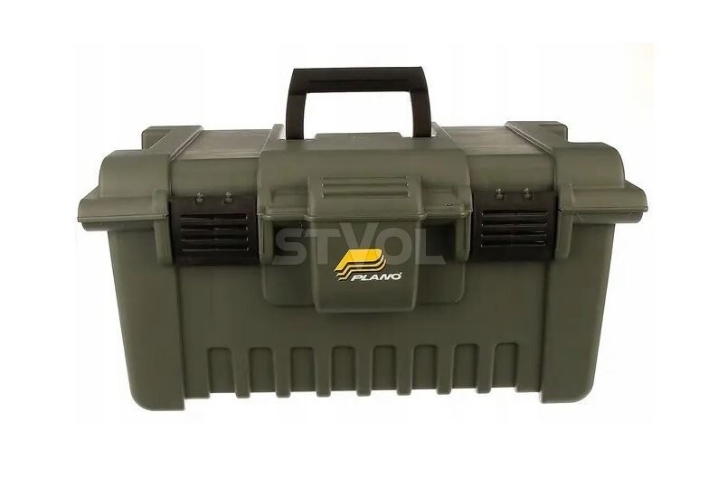 178100 Ящик Plano Shooters Case XL, з підставкою для зброї, зелений фото 6