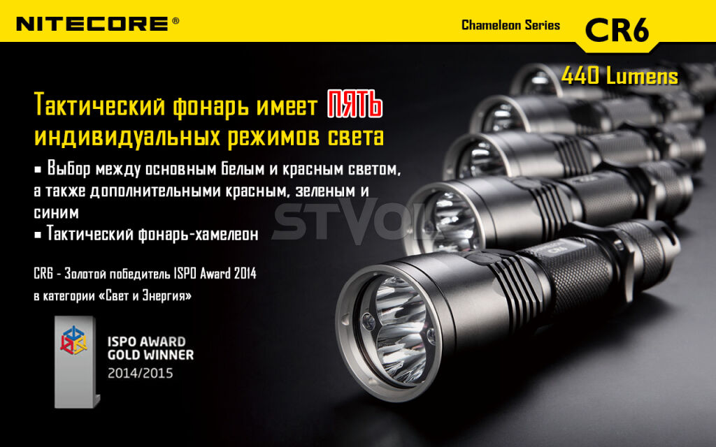 Ліхтар Nitecore CR6 фото 2
