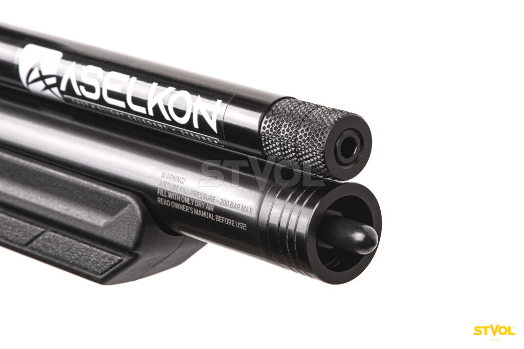 Пневматическая PCP винтовка  Aselkon MX10-S Black  кал. 4.5 Фото 5