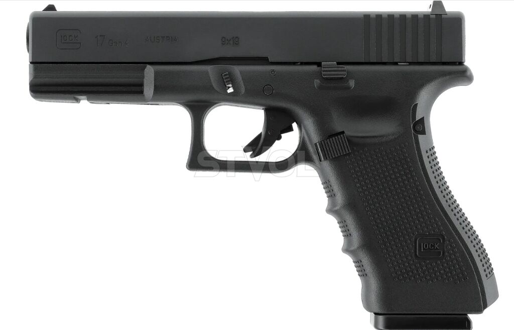 Пневматический пистолет GLOCK 17 Gen4 Blowback кал. 4,5 мм (с затвор. задержкой)