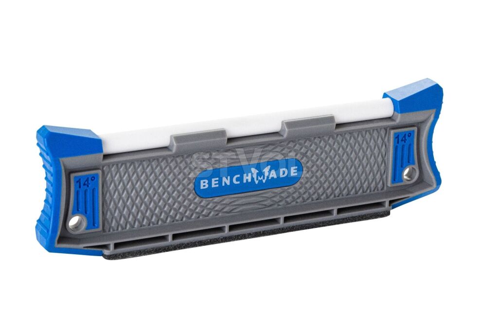 Точило Benchmade "14° Guided hone tool", кераміка+шкіра, 14 градусів фото