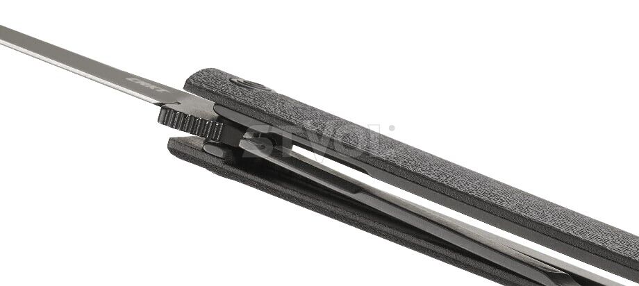 Нож CRKT "CEO Black", флиппер, чёрный Фото 8