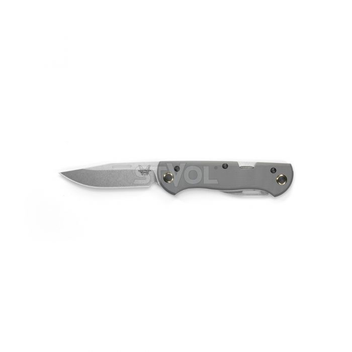 Нож Benchmade "Weekender", 2 клинка, серый Фото 3