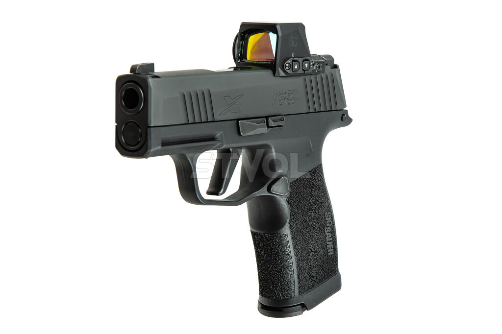 Пістолет спортивний Sig Sauer P365X 9мм, приціл ROMEO X COMPACT, (2) 12RD STEEL MAG фото 7