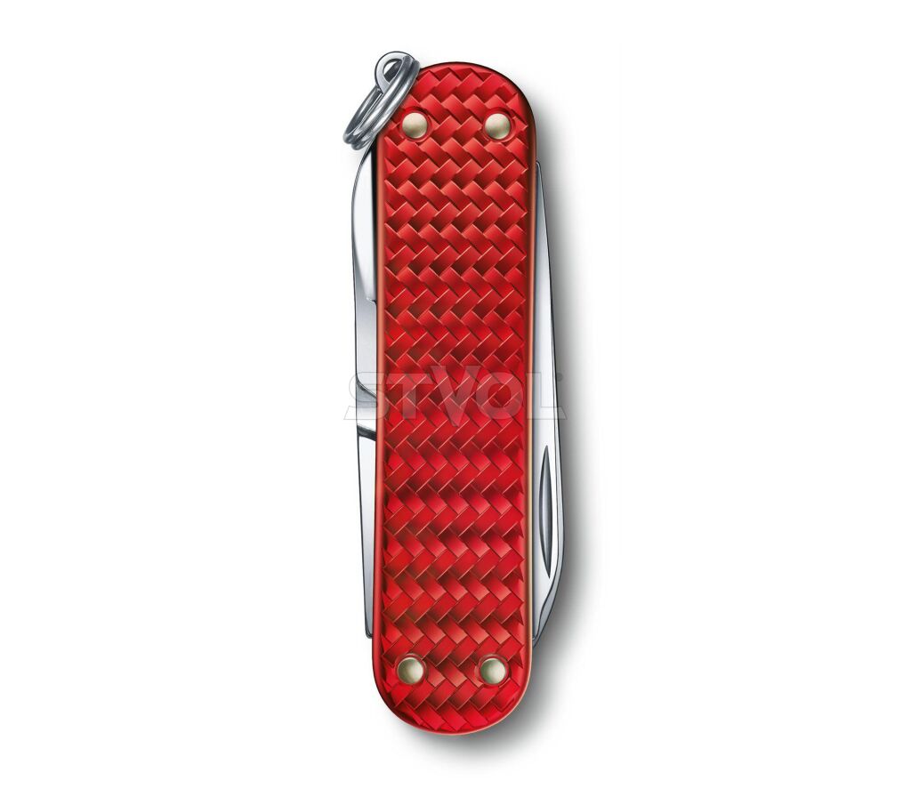Ніж Victorinox Classic SD Precious Alox Iconic Red фото 3