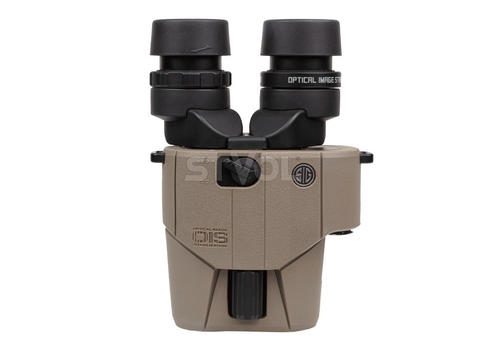 Бинокль Sig Optics ZULU6 HDX 10x30MM IMAGE STABILIZED, FDE Фото 5