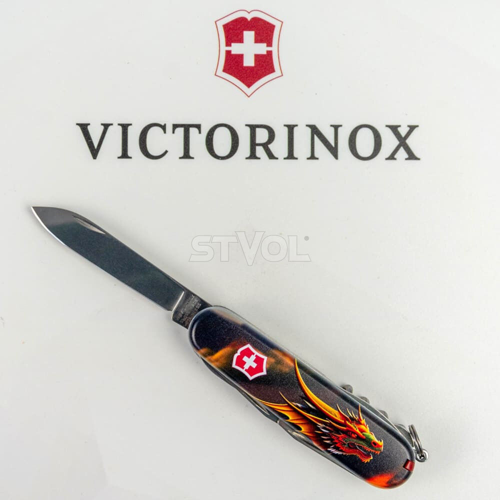 Ніж Victorinox Swiss Army Huntsman Zodiac Фантастичний дракон фото 5