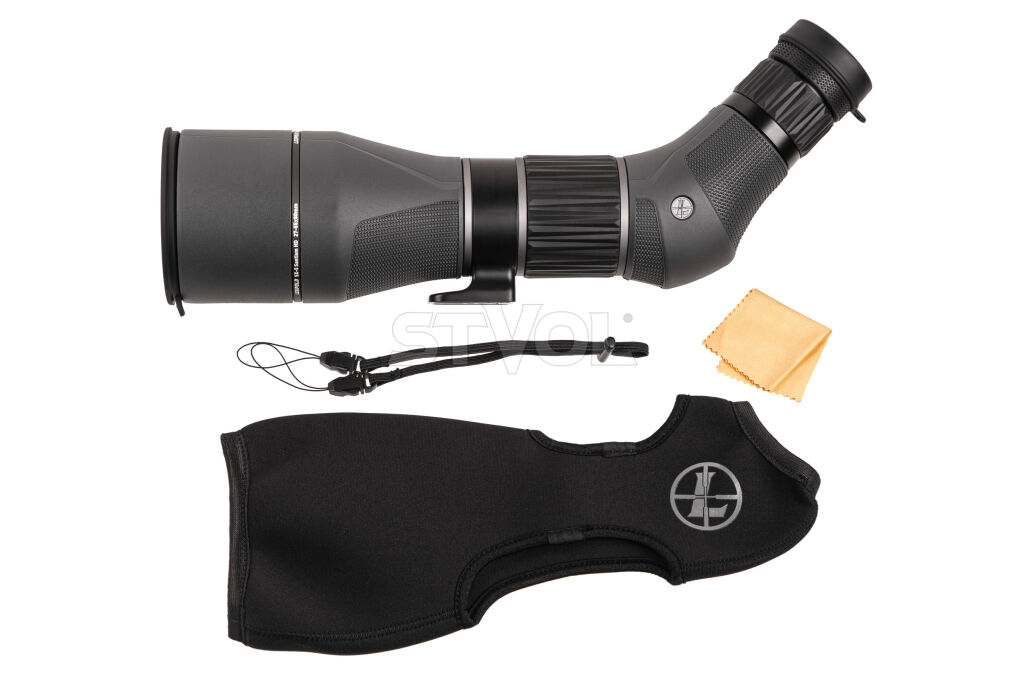 Труба підзорна Leupold SX-5 Santiam 27-55x80 кутова темно-сіра фото 8