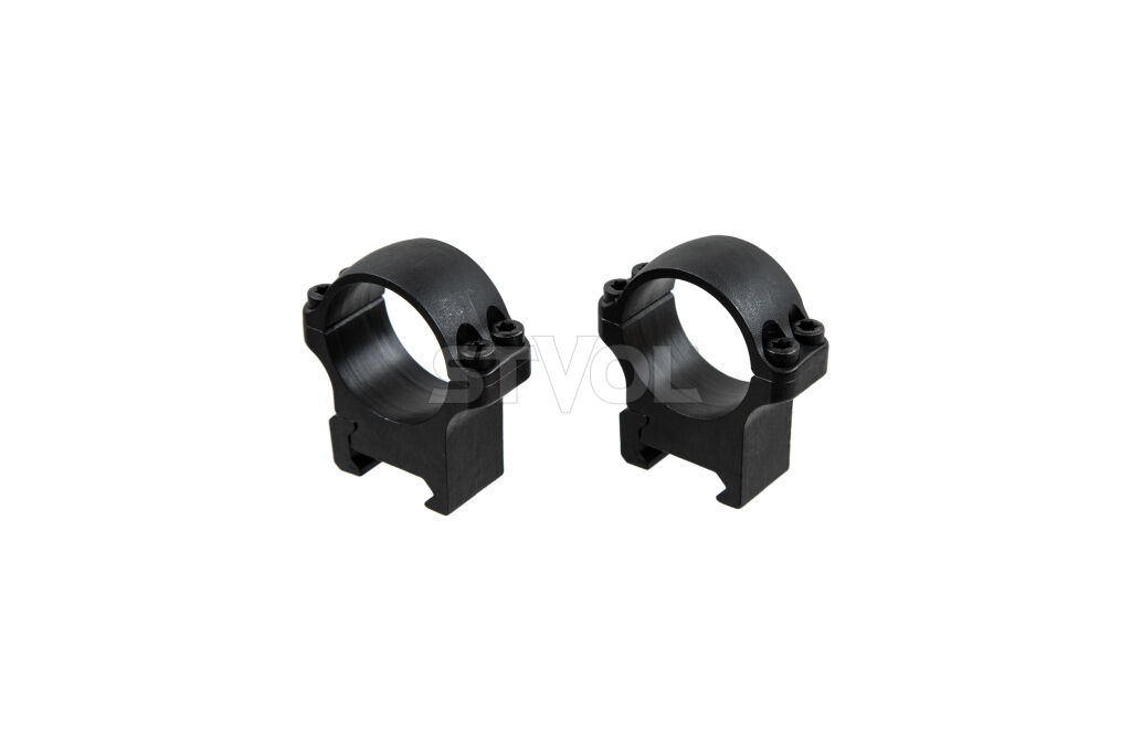 Кольца Vector Optics Стальные 30 мм Weaver низкие Фото 3