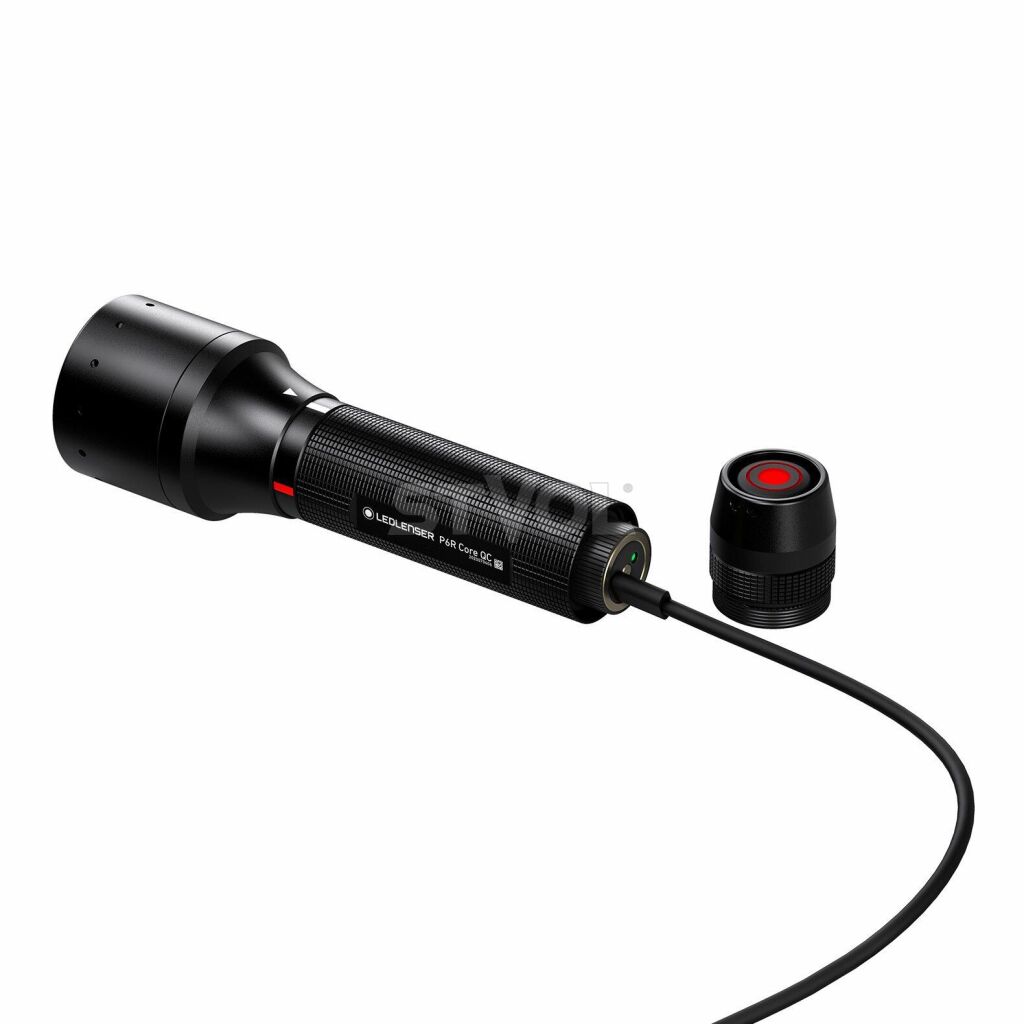 Лііхтар Ledlenser P6R CORE QC, заряджається, RGB, стробоскоп, 270/220/140/35/15 фото 3
