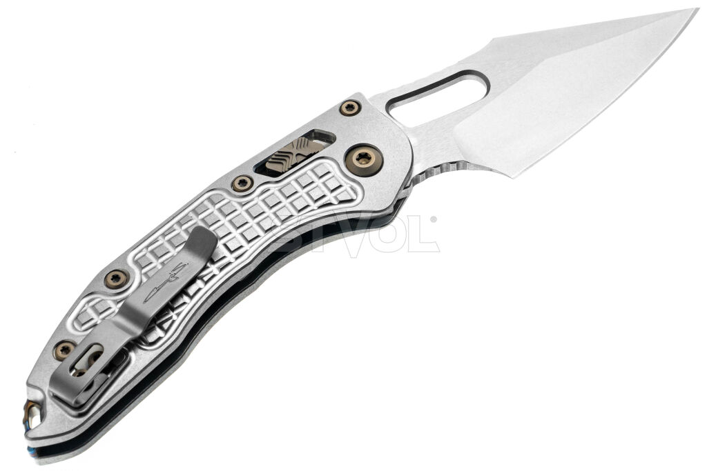 Ніж Microtech Stitch Ram-Lok Marfione Select Stnwsh Frag Ti w/flamed Ti Brnz Dbl Vapor фото 2